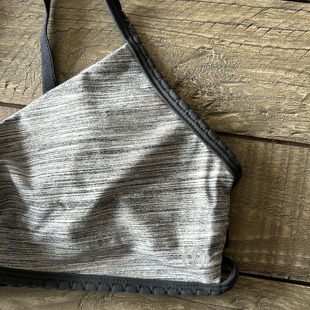 Lululemon Athletica Gray Sports Bra - Picture 5 of 5